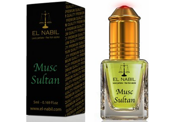 Misk, Musk, Musc Sultan von El Nabil - holzig, würzig mit Safran und Blumen, Roll-on, 3ml, image 