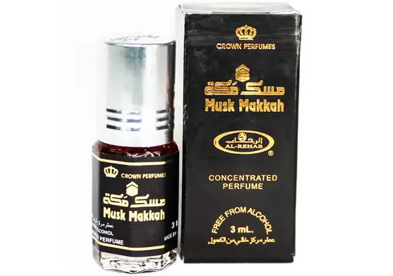 Misk, Musk, Musc Makkah von Al Rehab - orientalischer Duft aus Oudh, Hölzern, Amber, kühlen Kräutern und Moschus, Roll-on, 3ml, image 