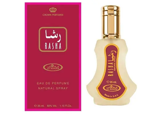Misk, Musk, Musc Rasha von Al Rehab - perfekter Sommer mit einer Brise aus Sommerblüten, Eau de Parfum, Spray, Vaporisateur, 35ml, image 