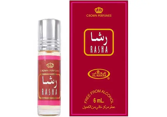 Misk, Musk, Musc Rasha von Al Rehab - perfekter Sommer mit einer Brise aus Sommerblüten, Roll-on, 6ml, image 