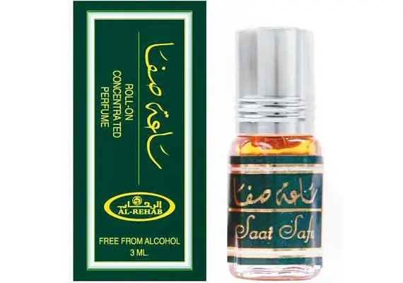Misk, Musk, Musc Saat Safa von Al Rehab - warm-würziger Duft von Oudh und Rosen, Roll-on, 3ml, image 
