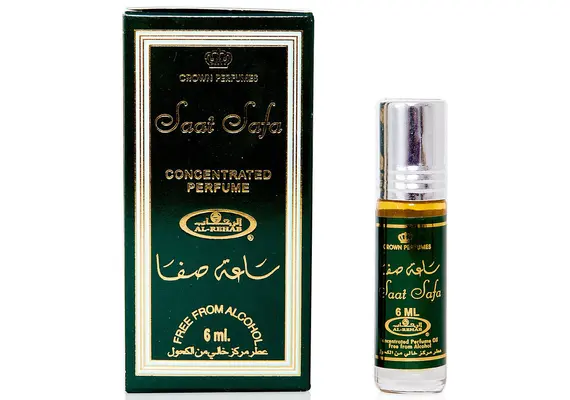 Misk, Musk, Musc Saat Safa von Al Rehab - warm-würziger Duft von Oudh und Rosen, Roll-on, 6ml, image 