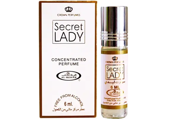 Misk, Musk, Musc Secret Lady von Al Rehab - Blumige Noten, orientalische Noten und Vanille, Roll-on, 6ml, image 