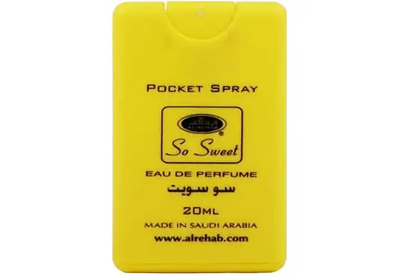 Misk, Musk, Musc So Sweet von Al Rehab - holzig-blumiger Duft mit Moschus, Eau de Perfume, Pocket Spray, 18ml, image 