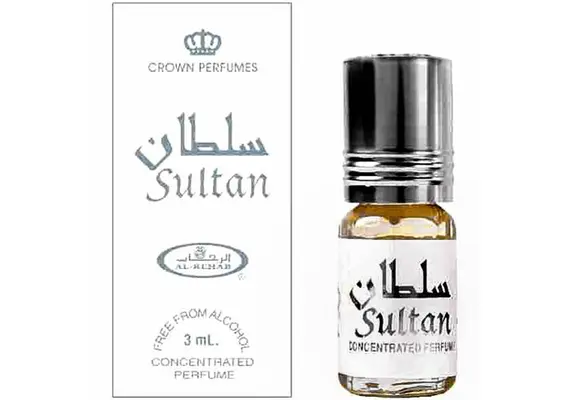 Misk, Musk, Musc Sultan von Al Rehab - würzig, holzig mit Sandelholz und weichem Moschus, Roll-on, 3ml, image 