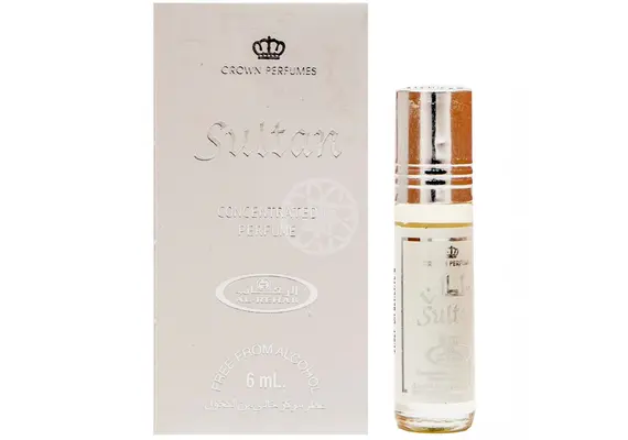 Misk, Musk, Musc Sultan von Al Rehab - würzig, holzig mit Sandelholz und weichem Moschus, Roll-on, 6ml, image 