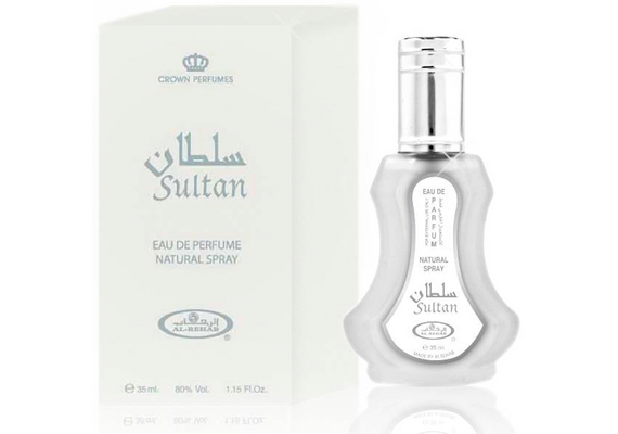 Sultan Parfumspray von Al Rehab - würziges Parfümspray mit holzigem Hauch, Sprühdose, 35ml, image 