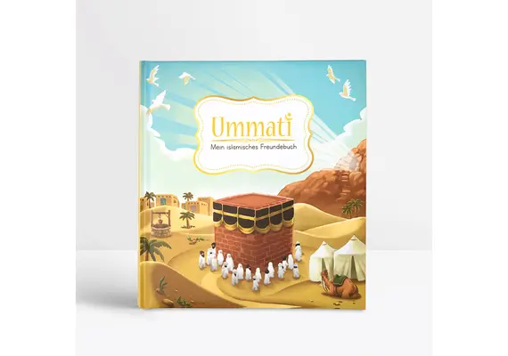 Ummati - Islamisches Freundebuch, Motiv: Kaaba, image 