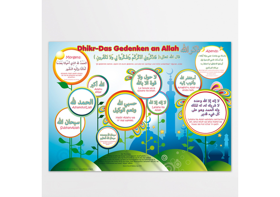 Poster XL Dhikr - DIN A2, image 