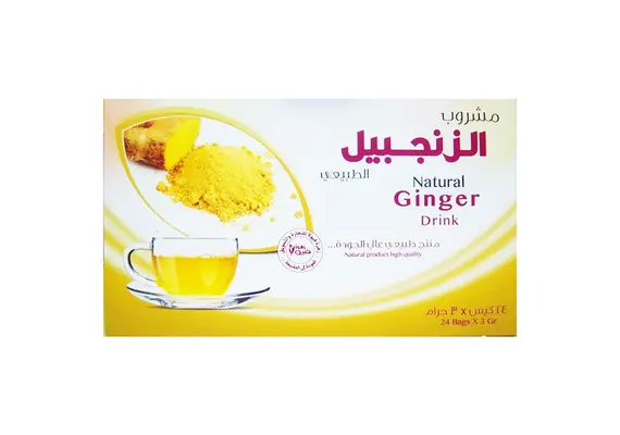 Natural Ginger Drink - Ingwer Getränk, Ingwer Tee, 24 Beutel à 3g, image 
