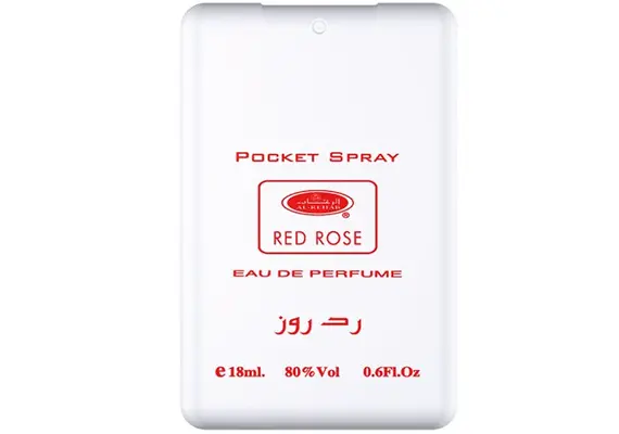 Misk, Musk, Musc Red Rose von Al Rehab - Rosen mit einem Hauch Vanille, Eau de Perfume, Pocket Spray, 18ml, image 