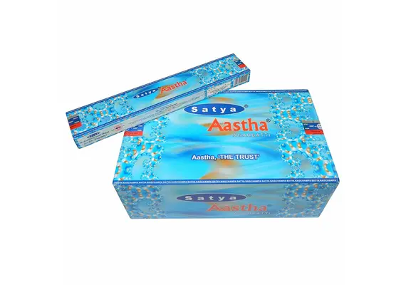 Satya Sai Baba Aastha Räucherstäbchen aus Indien - 15g (ca. 12 Stäbchen), image 