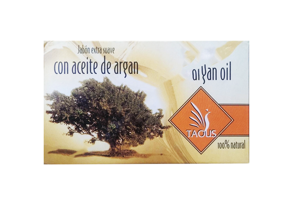 Hochwertige Arganöl Seife von Taous - 100% naturell, extra sanft, 100g, image 