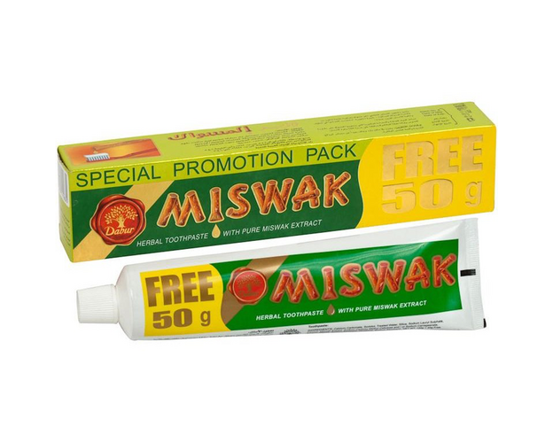 Miswak, Sewak Zahnpasta von Dabur - 120g + 50g gratis, Promopaket, image 