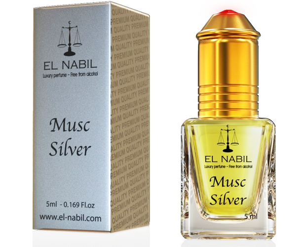 EL Nabil " Musc Silver "-5 ml- ( Bestseller ), image 